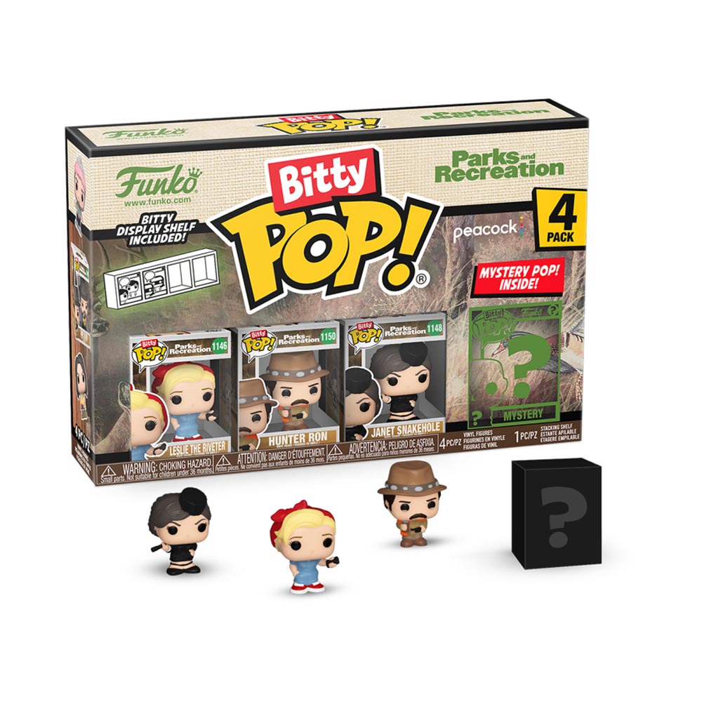 Parks & Recreation Leslie Bitty Pop! 4-Pack