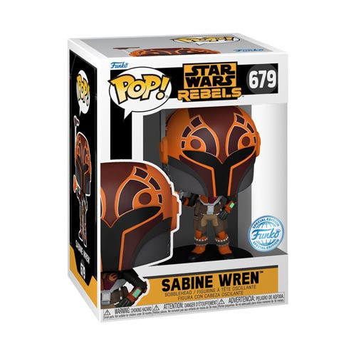 Star Wars: Rebels Sabine Wren US Ex. Metallic Pop! Vinyl