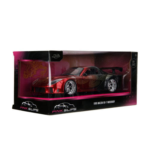 Pink Slips 1995 Mazda RX7 Widebody 1:24 Diecast Vehicle