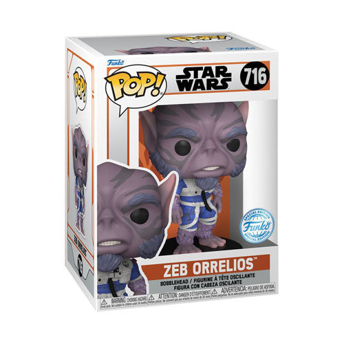 Star Wars: The Mandalorian Zeb Orrelios US Ex. Pop! Vinyl