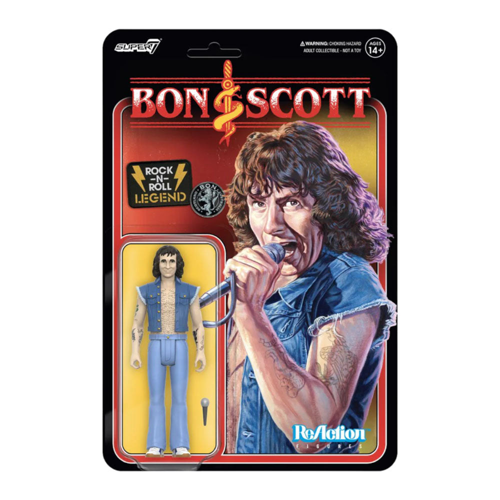 Bon Scott Bon Scott Reaction 3.75 Figure