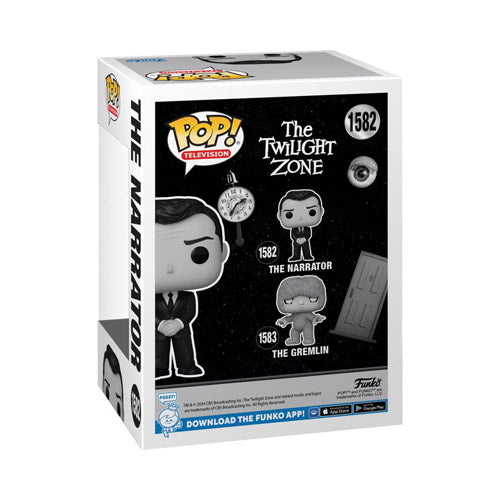 Twilight Zone The Narrator Pop! Vinyl