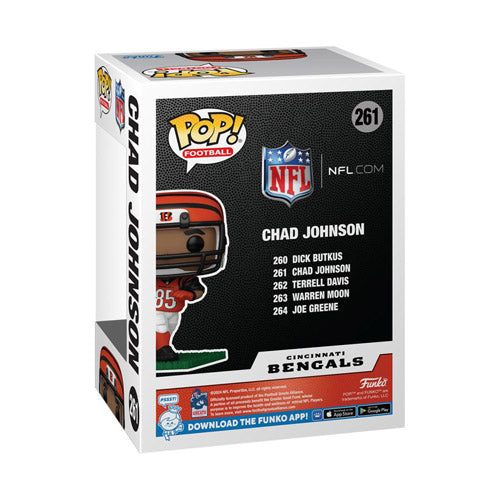 NFL: Bengals Chad Johnson Pop! Vinyl