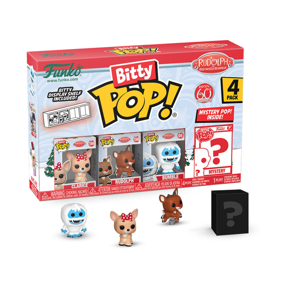 Rudolph- Clarice Bitty Pop! 4-Pack