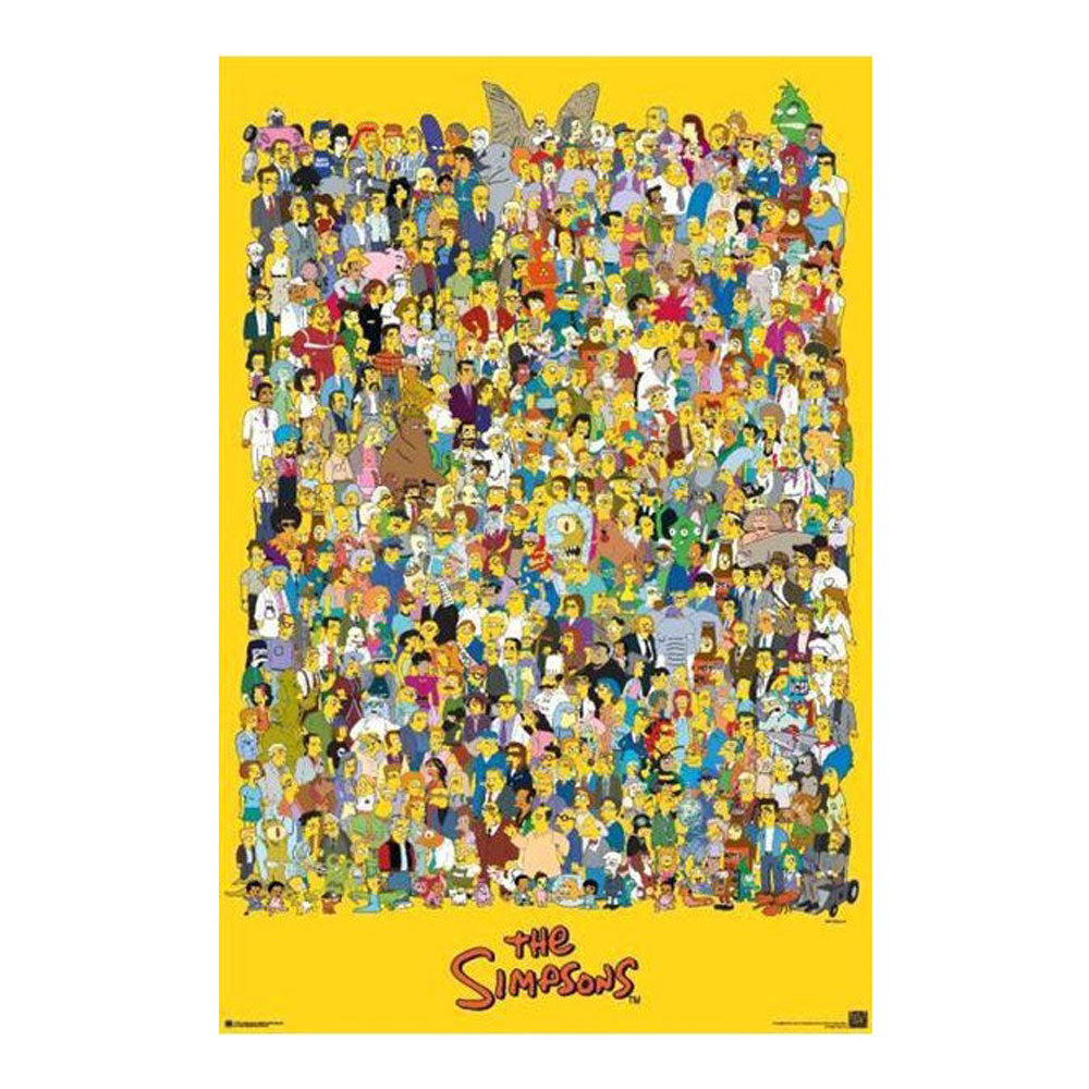 El póster de los Simpsons