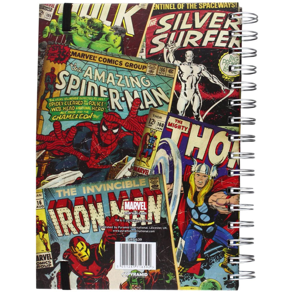 Cuaderno de montaje de Marvel Comics