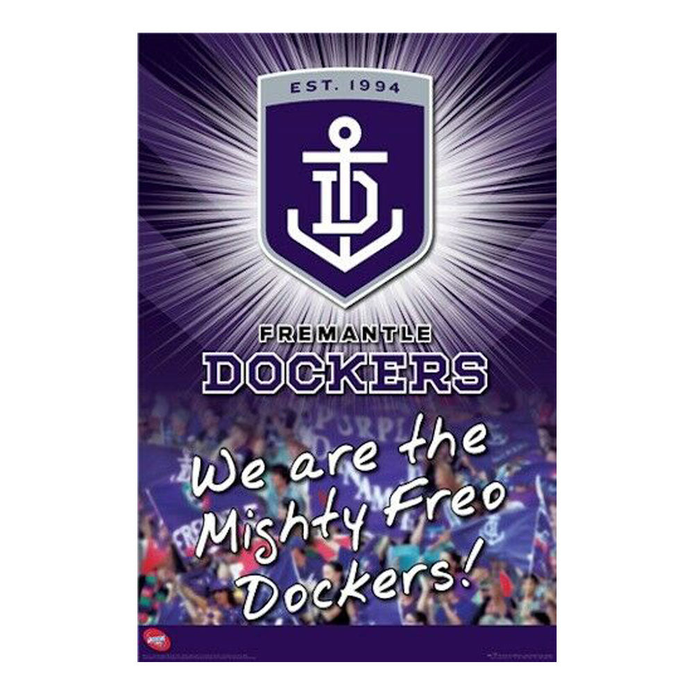 Póster del logotipo de AFL