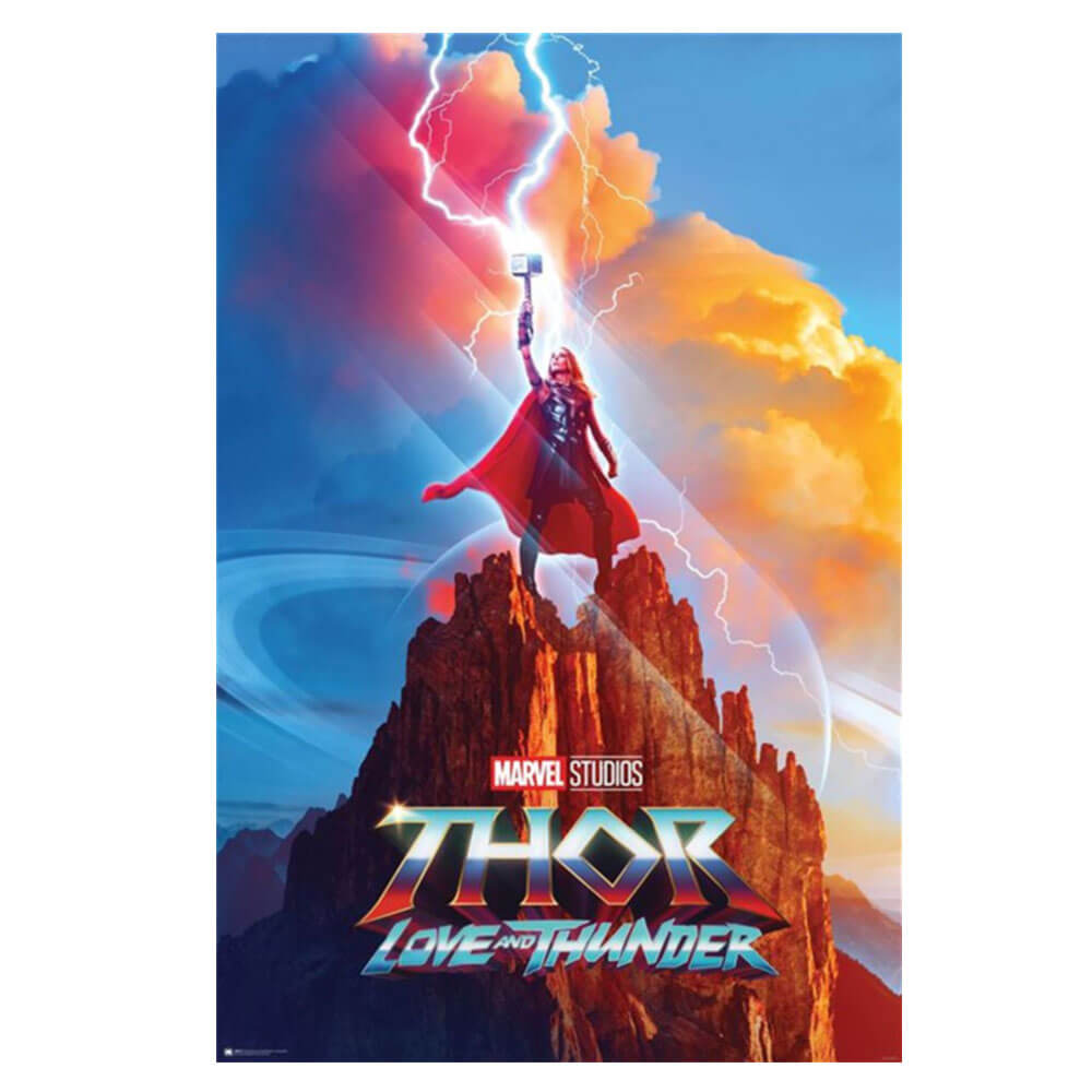 Thor: Plakat Love and Thunder (61x91,5 cm)