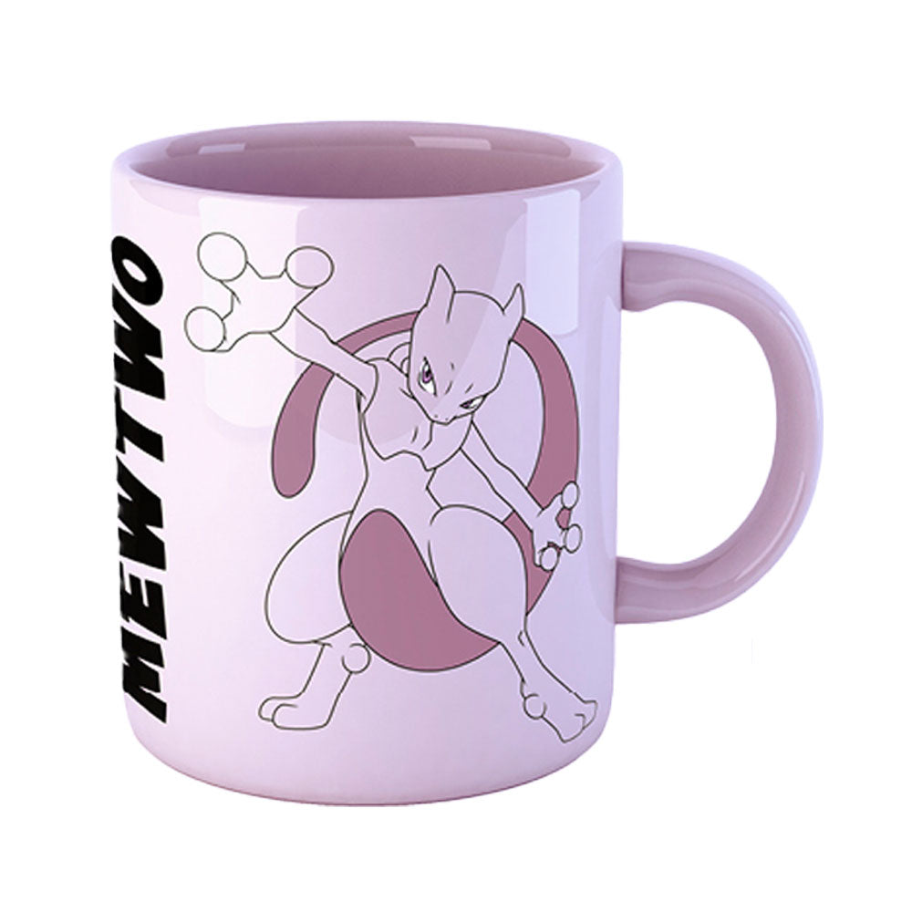 Tasse de café à couleur pleine pokemon