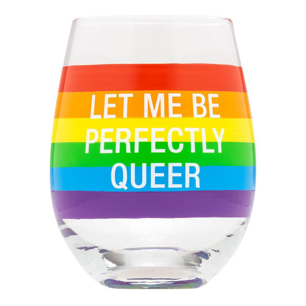 Say What Stemless Wine Glass