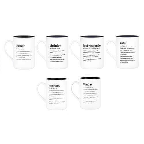 Defined Stoneware Mug 590mL