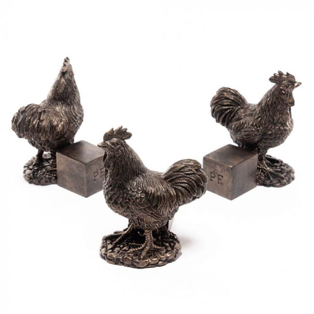 Jardinopia Antique Bronze Potty Feet (3pcs)