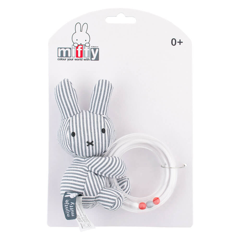 Miffy Ring Rattle med perler