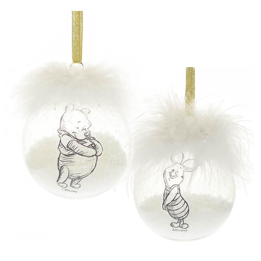 Disney Collectible Christmas Bauble Set