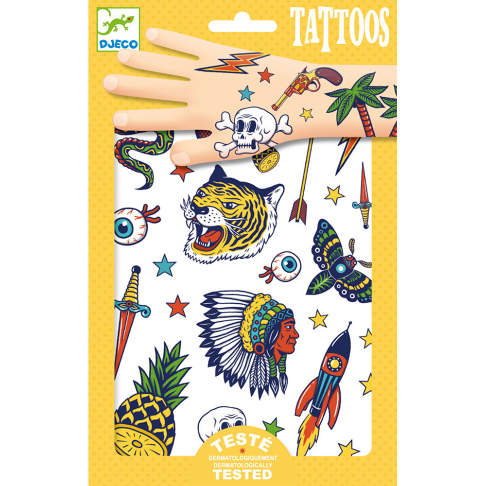 Temporäre Tattoos von Djeco