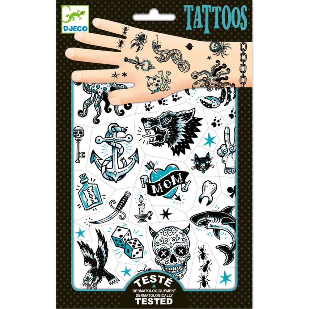 Temporäre Tattoos von Djeco