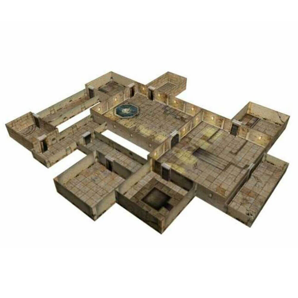 Jogo em miniaturas de Dungeon Tenfold