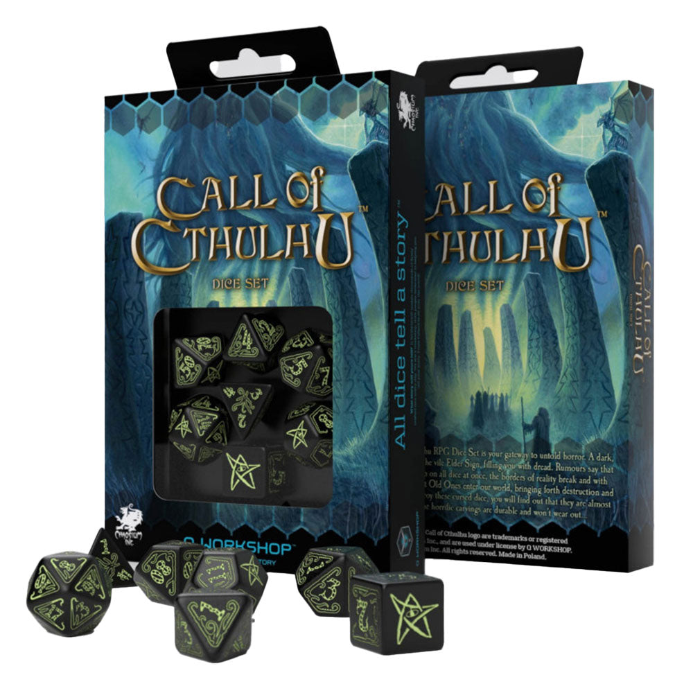 Q Taller Call of Cthulhu Dice Set 7pcs