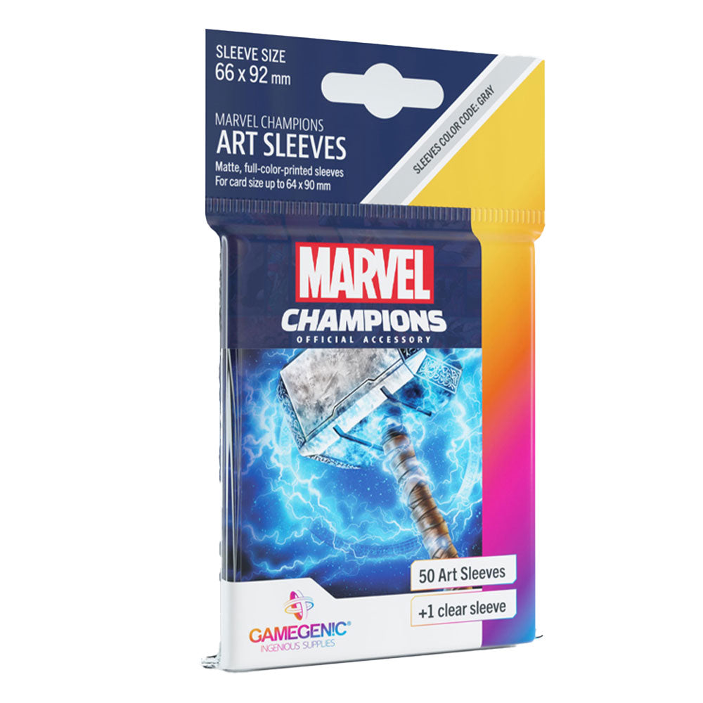 Mangas de arte da GameGenic Marvel Champions