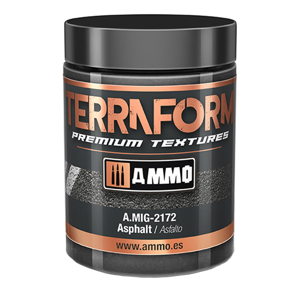 Mig Premium Texture Terraform 100mlによる弾薬