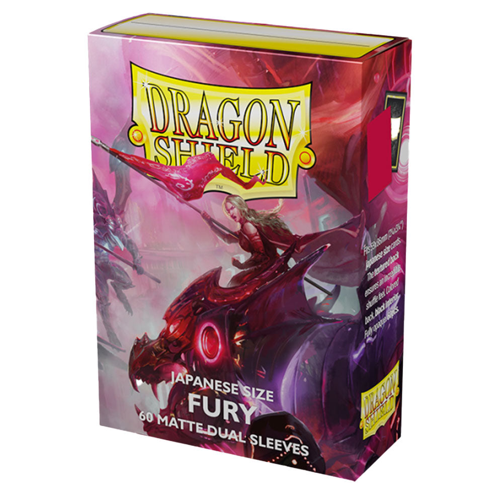 Dragon Shield japonês mangas duplas foscas 60pcs