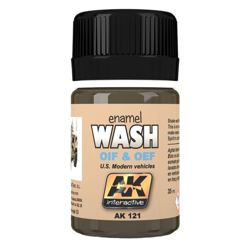 AK Interactive Emalel Wash Modelling Kit 35ml