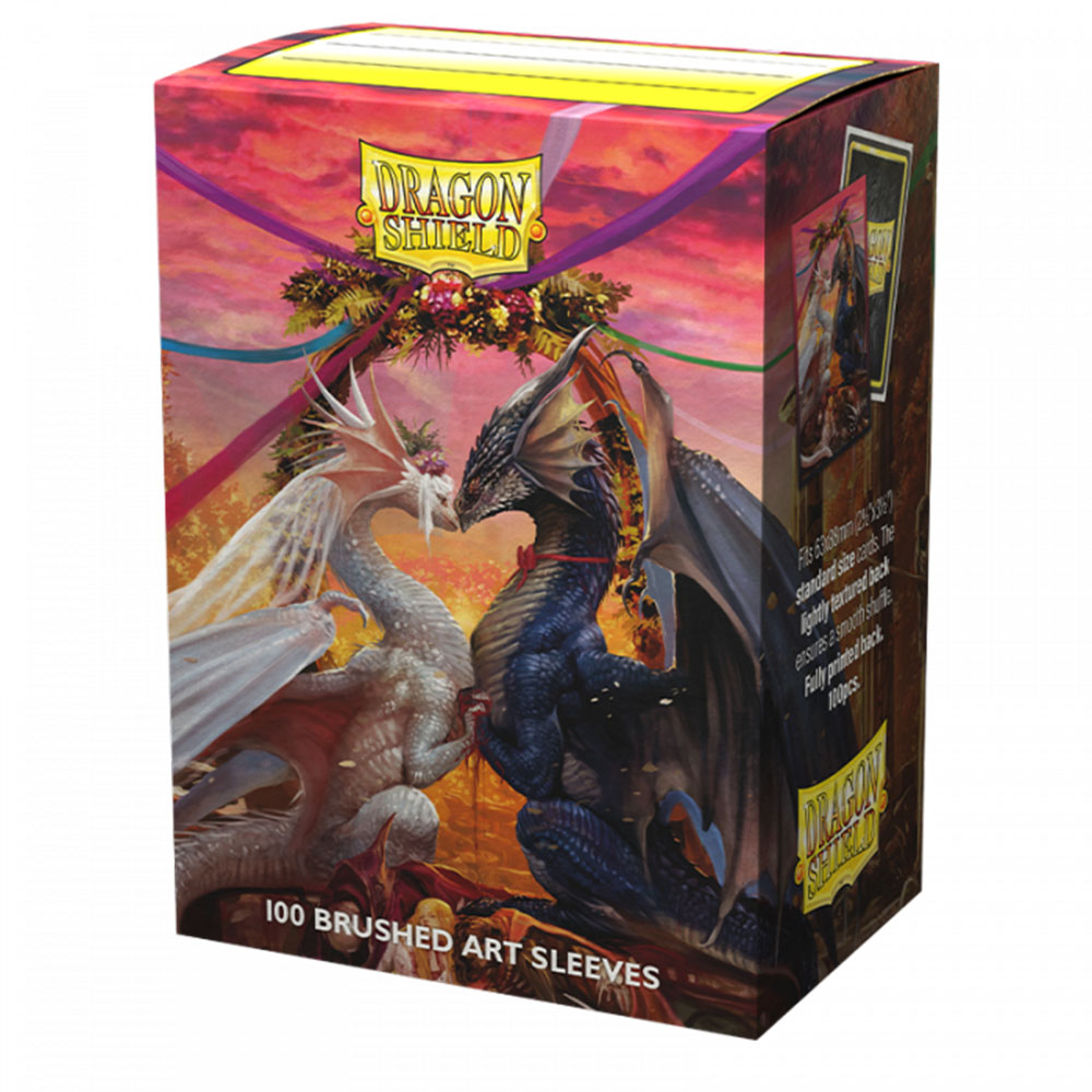 Dragon Shield Brossed Art Sleeve 100pc