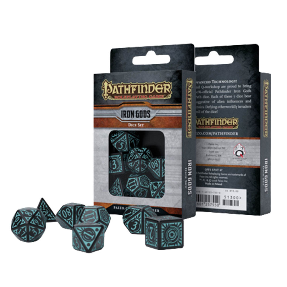 Q Dice pathfinder del seminario (set di 7)