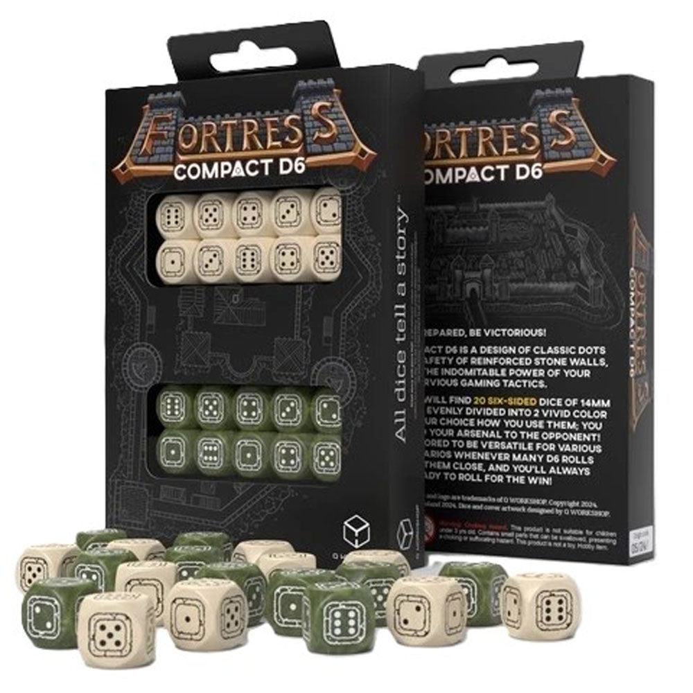 Q Workshop Fortress Compact D6 Set