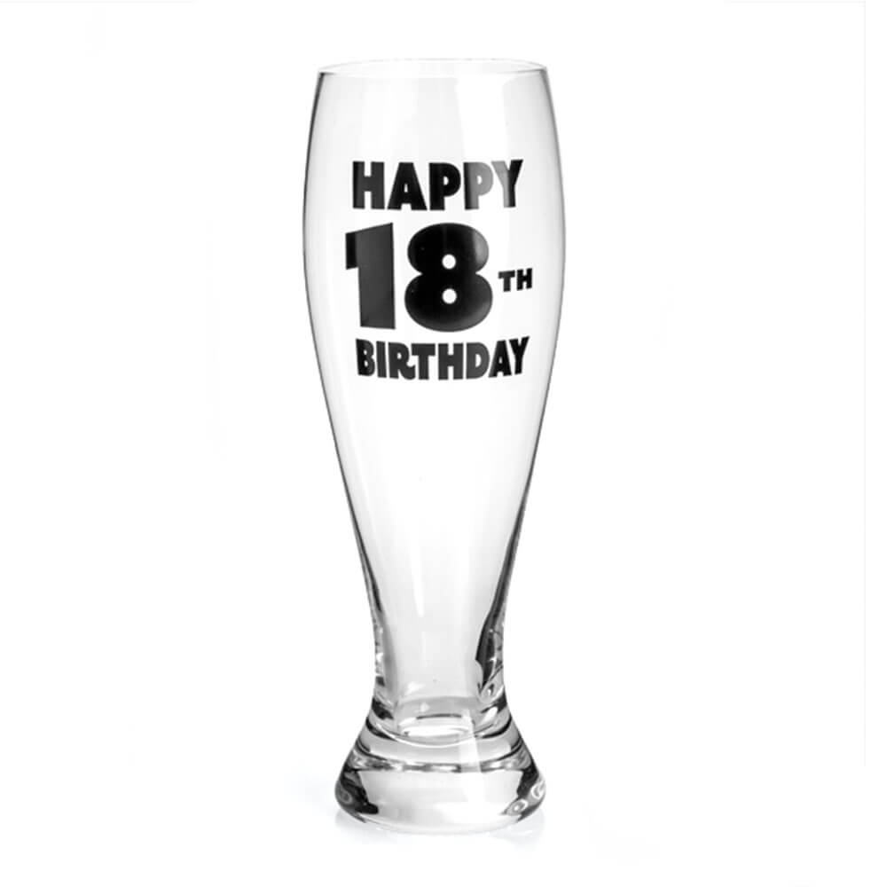 Feliz cumpleaños Pilsner Glass