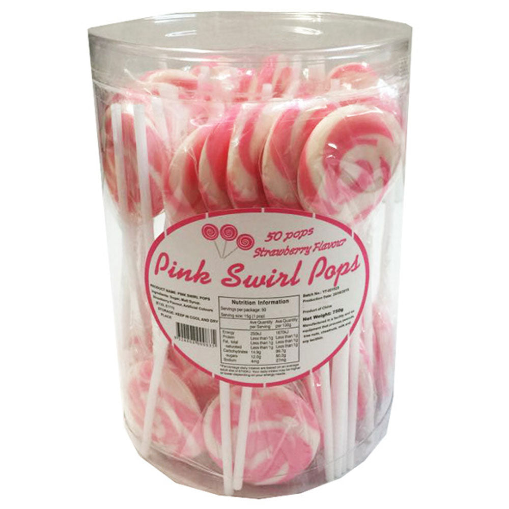 Swirl Pops Lollopops (50x15G)