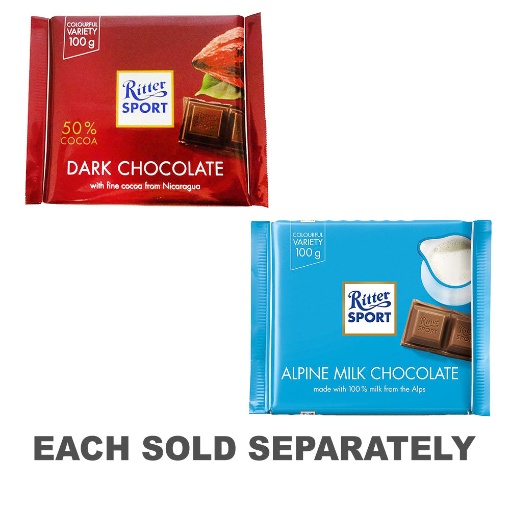 Ritter Sport Alpine Chocolate Bars (12x100g)