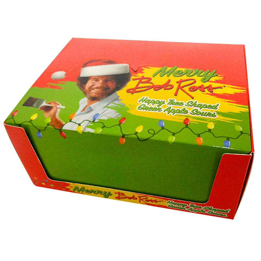 Merry Bob Ross Sweater Tin Candy