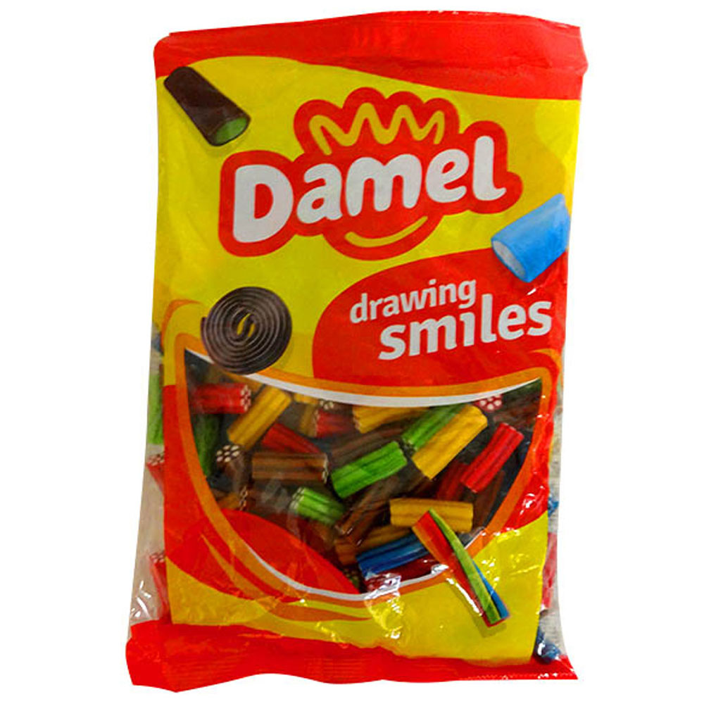 Damel Fruit Licorice Revolvers 1kg