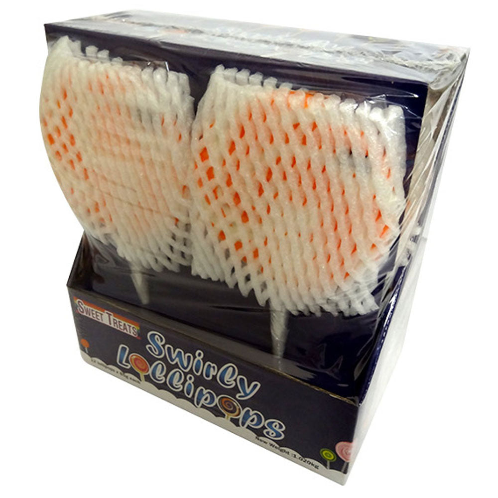 Słodkie smakołyki Swirly Lollipops (12x85g)