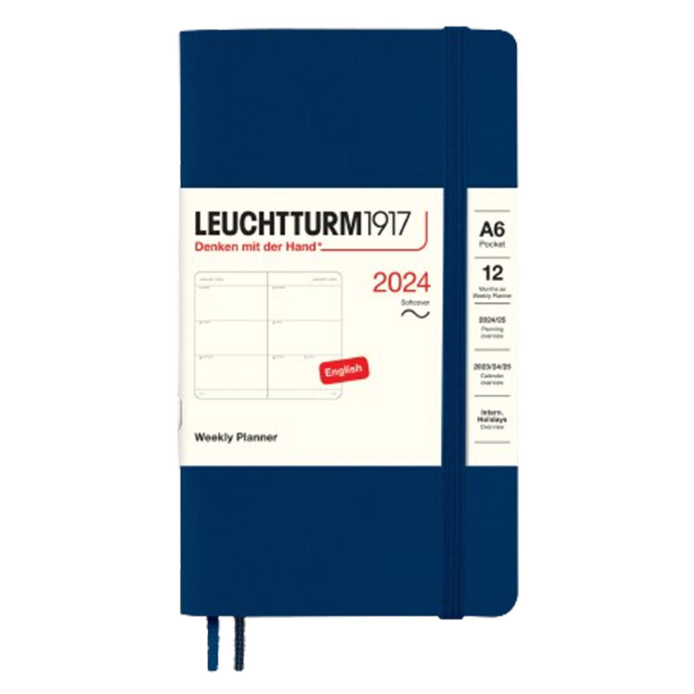 2024 A6 -veckor Pocket Planner (SoftCover)