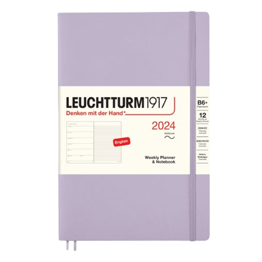 2024 B6 + planificateur hebdomadaire et cahier (livre de poche)