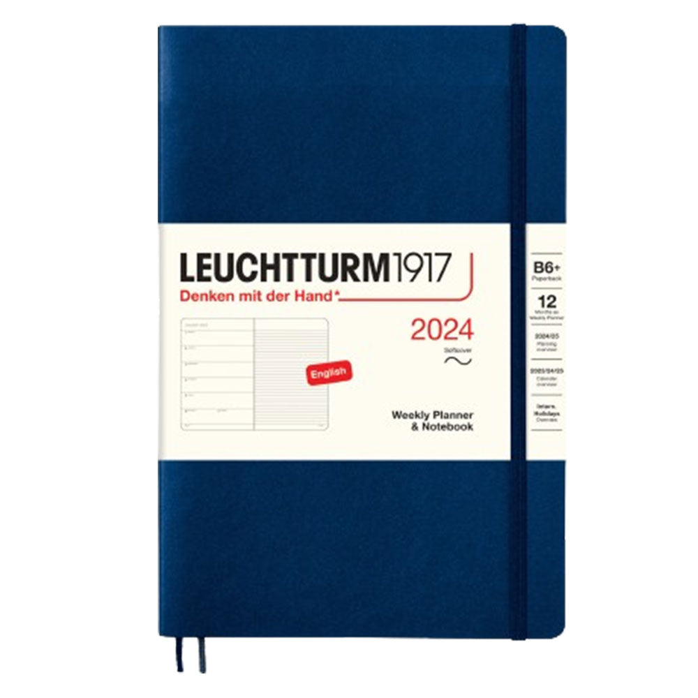 2024 B6 + planificateur hebdomadaire et cahier (livre de poche)