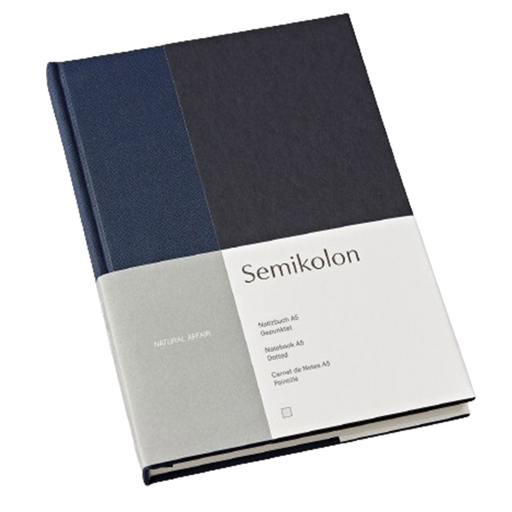 Semikolon gestippeld a5 notebook