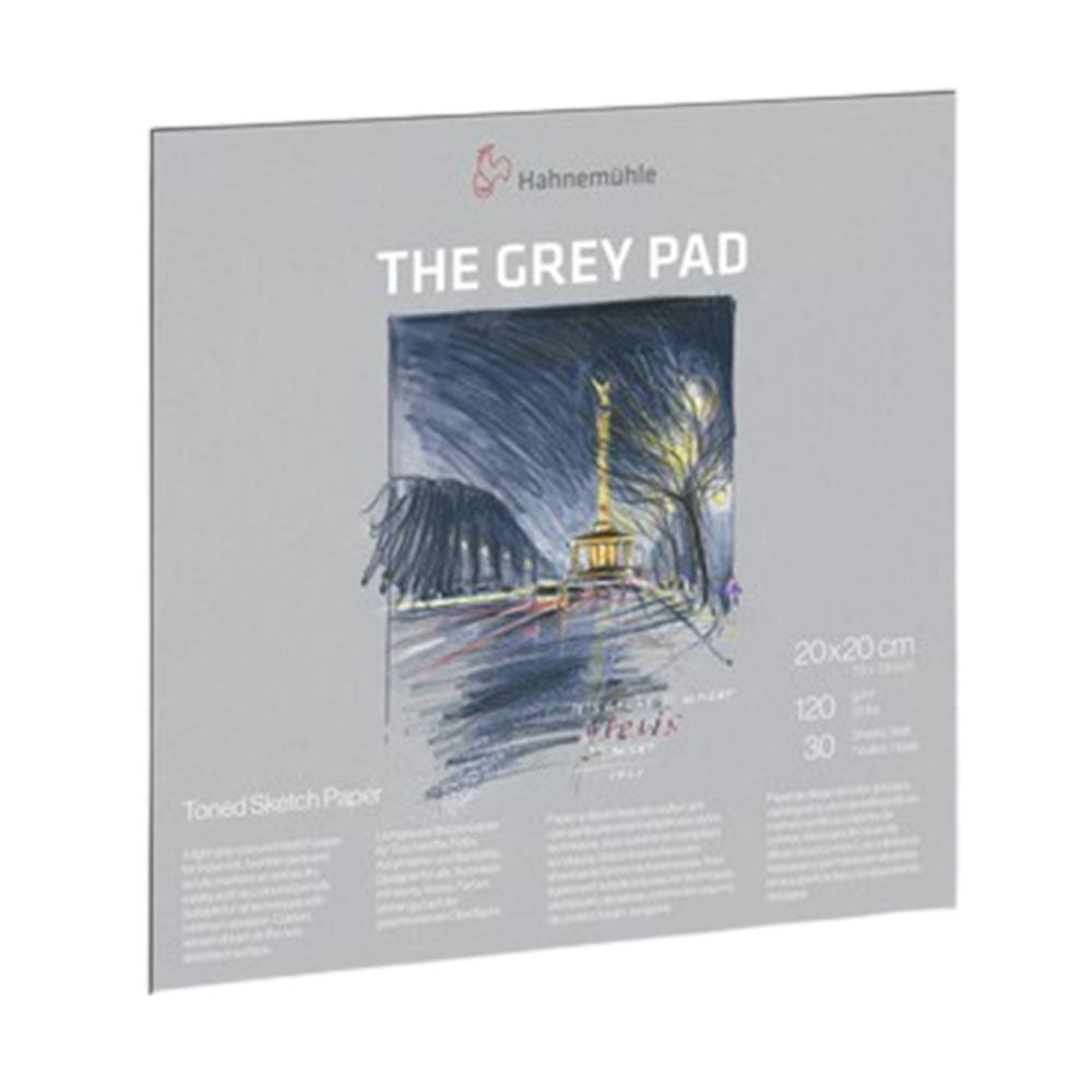 Hahnemuehle Gray tonet 30-arks Sketchpad 130GSM