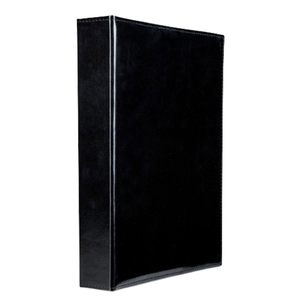 Postcard Album 50 Integrated Clear Sheets (Black)