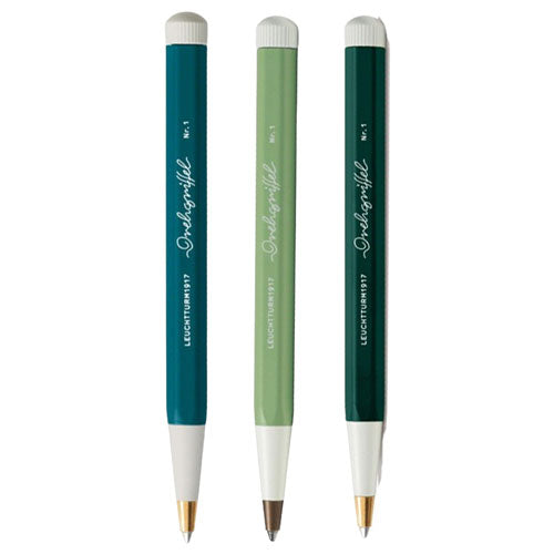 Drehgriffel Royal Blue Ink Medium Twist Pen (Green)