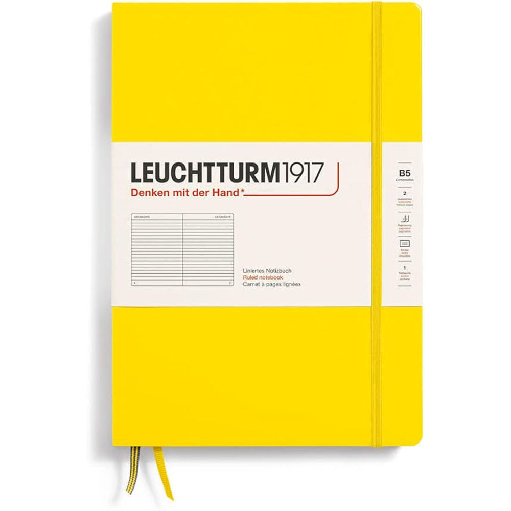 Leuchtturm HC組成はノートブックb5を支配しました