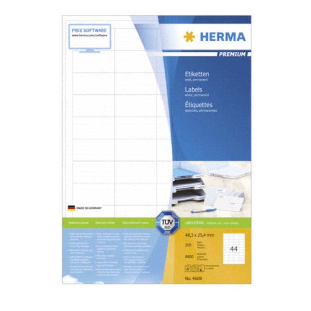 Herma Premium Labels A4 48,3mm 200 st