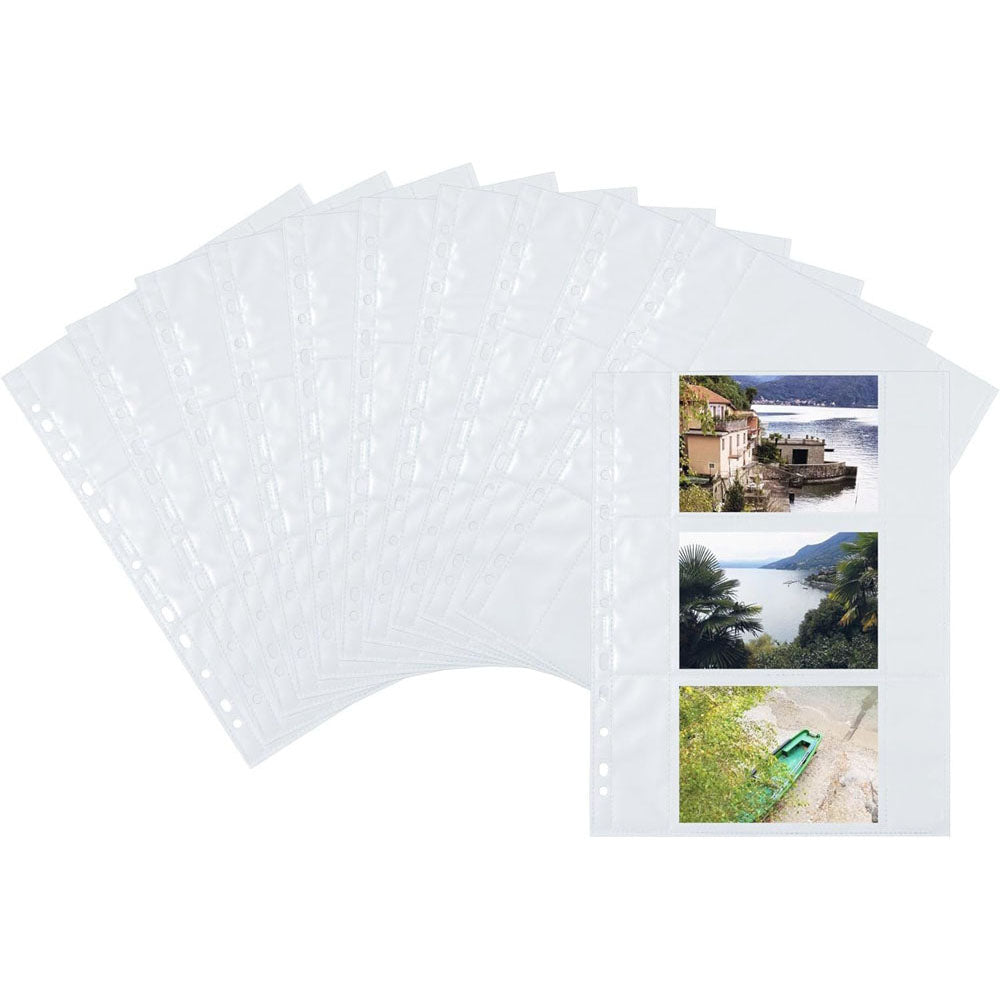 Herma Landscape Photo Pockets 10pc (White)