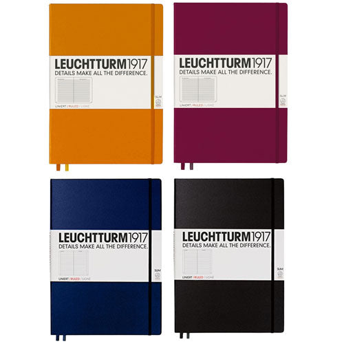 Leuchtturm HC Master Ruled Plain Notebook A4+