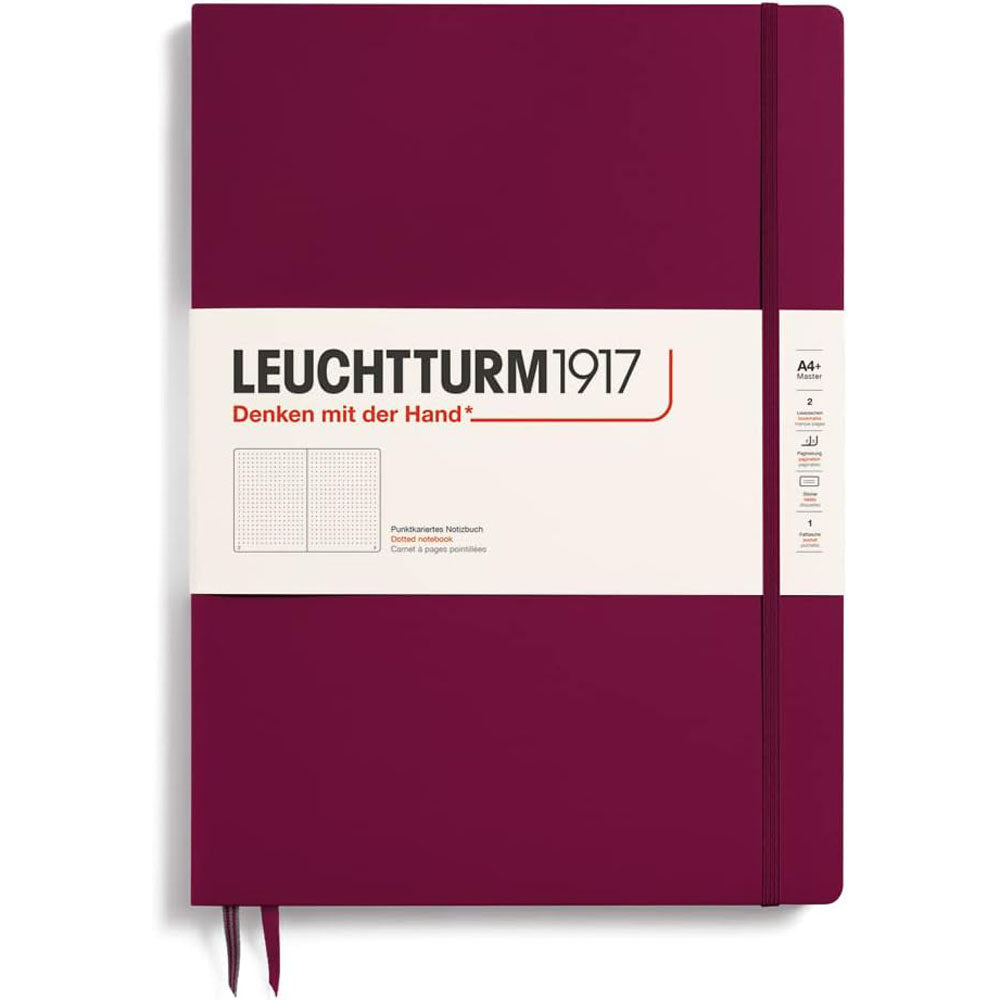 Leuchtturm HC Master Slim Dotted Notebook A4+