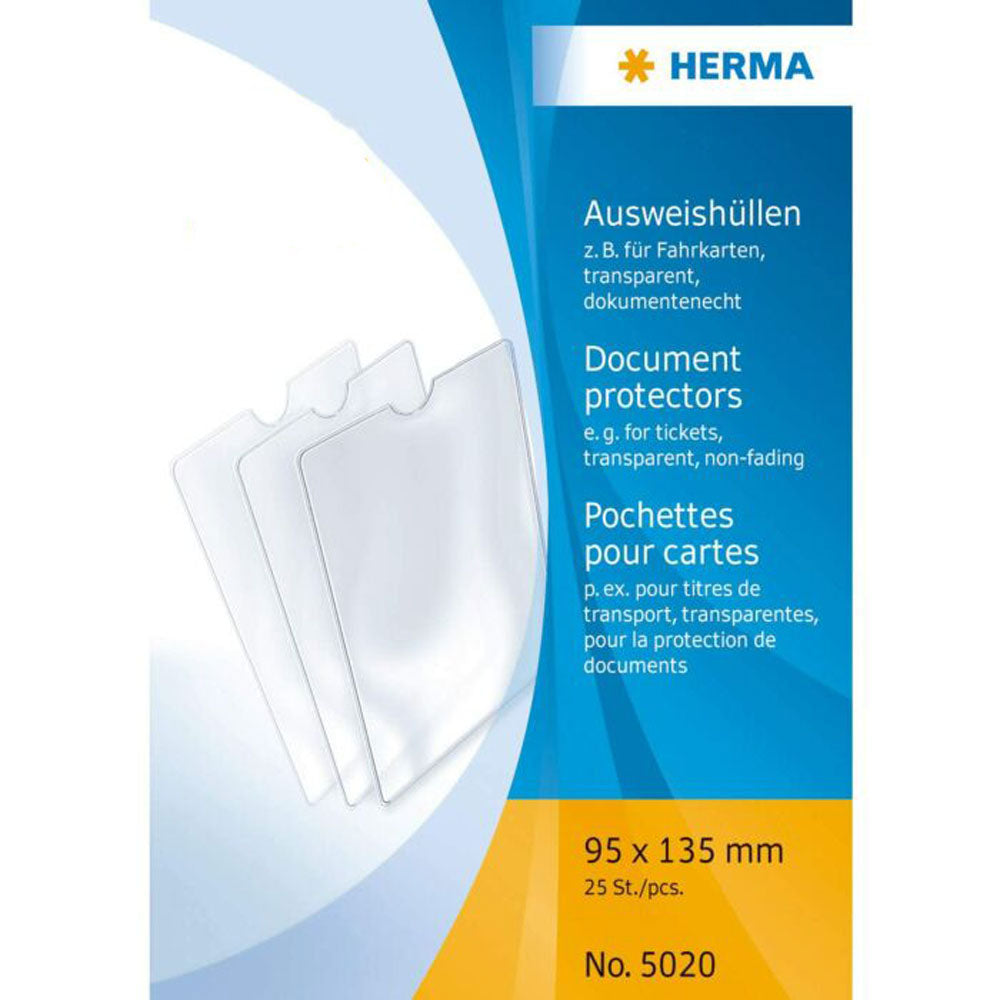 Herma Document Protectors 25pk