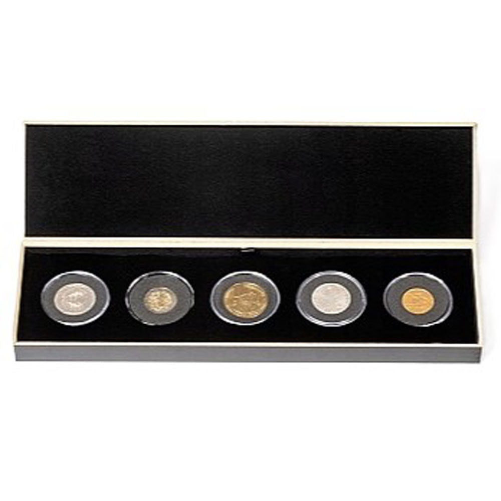 Leuchtturm Luxor Box for 5 Uni Coin Capsules