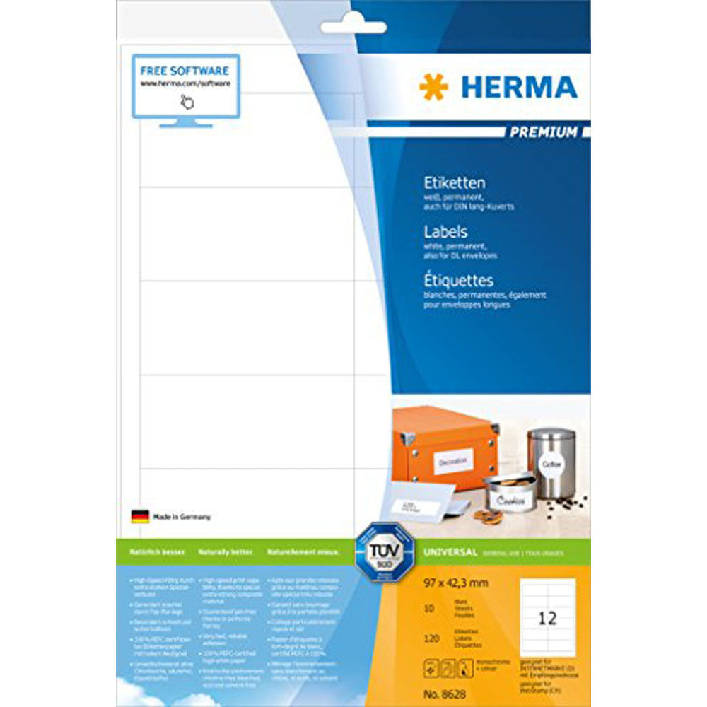 HERMA Premium -mærker A4 10pc